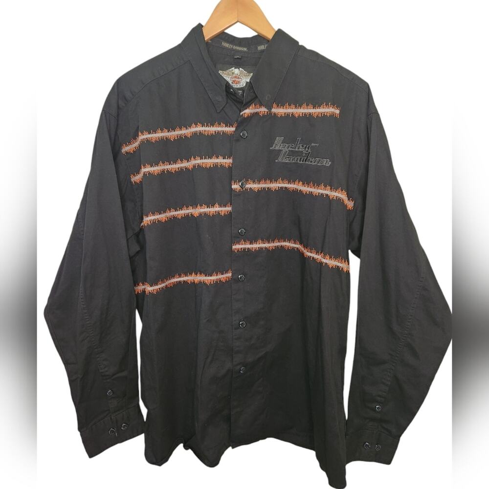 Harley Davidson mens button down shirt XL